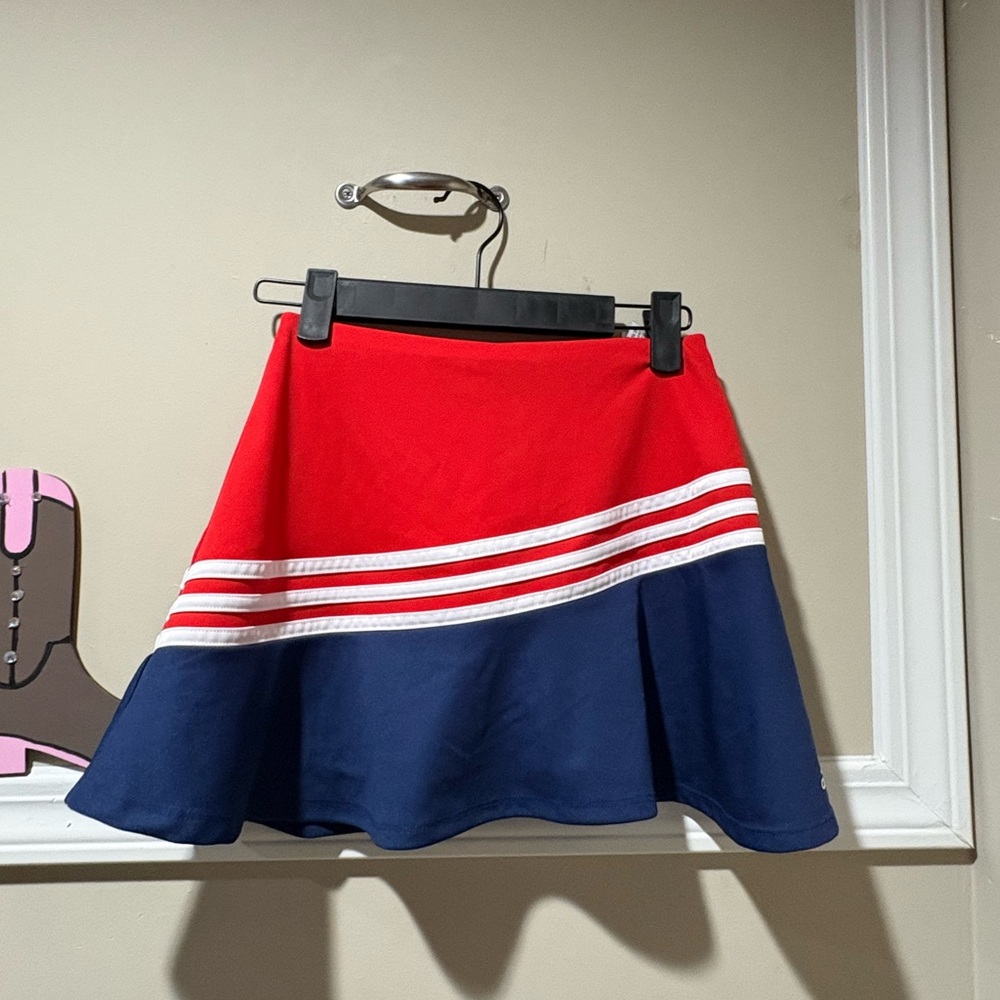 Adidas Kids Skort in Red and Blue